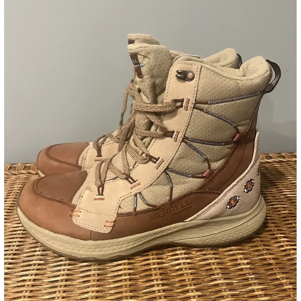 Merrell x Jordan Ann Craig Bravada 2 Thermo Mid Waterproof Boots Wo's‎ Sz 10